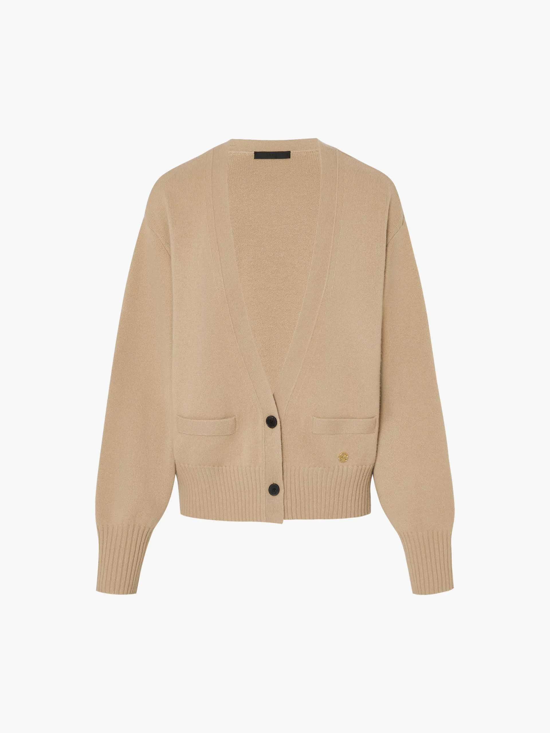 V-neck Wool Knit Cardigan sold by Mo&Co product image thumbnail 5