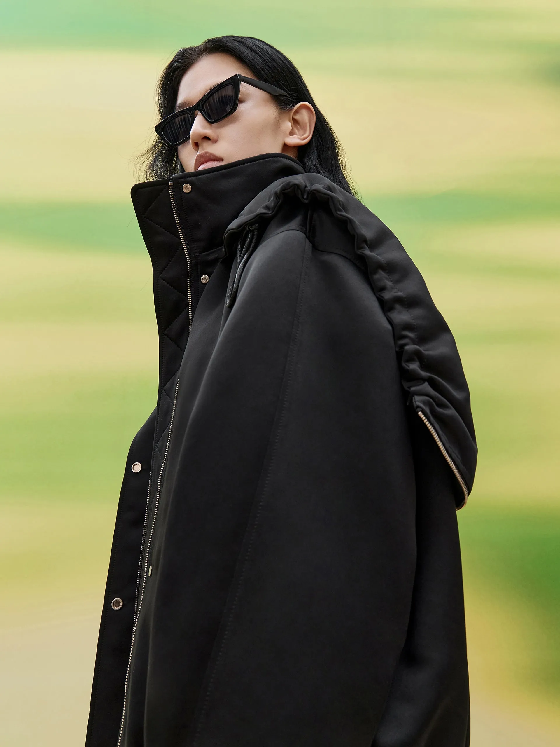 Deconstructed Hooded Jacket sold by Mo&Co product image thumbnail 5