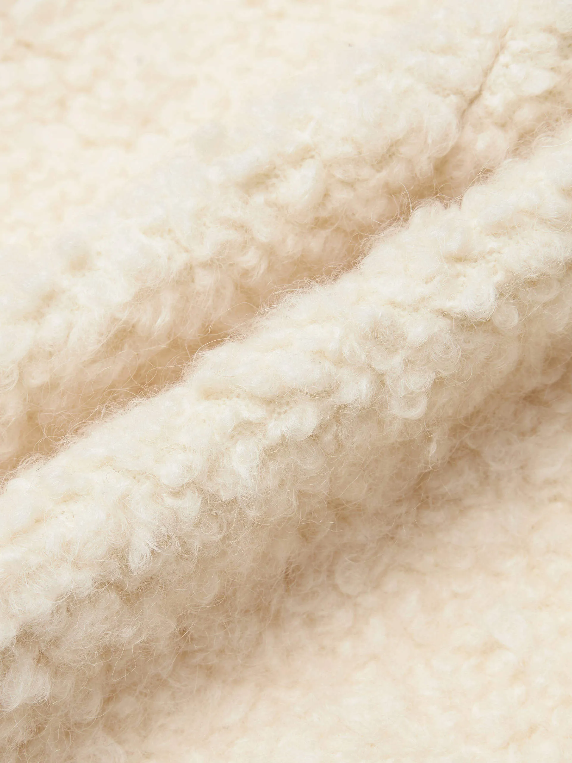 Boucle Textured Cropped Jacket sold by Mo&Co product image thumbnail 4