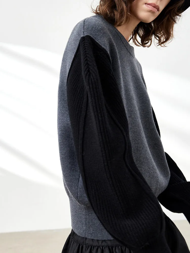 Contrast Rop Knit Pullover sold by Mo&Co product image thumbnail 5