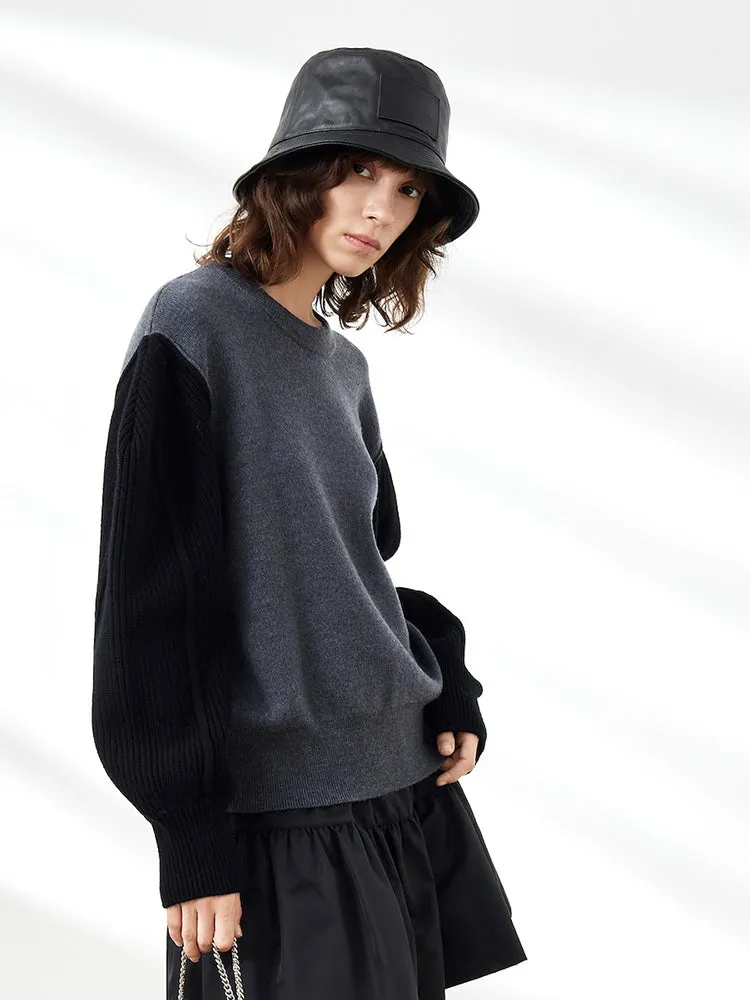 Contrast Rop Knit Pullover sold by Mo&Co product image thumbnail 2