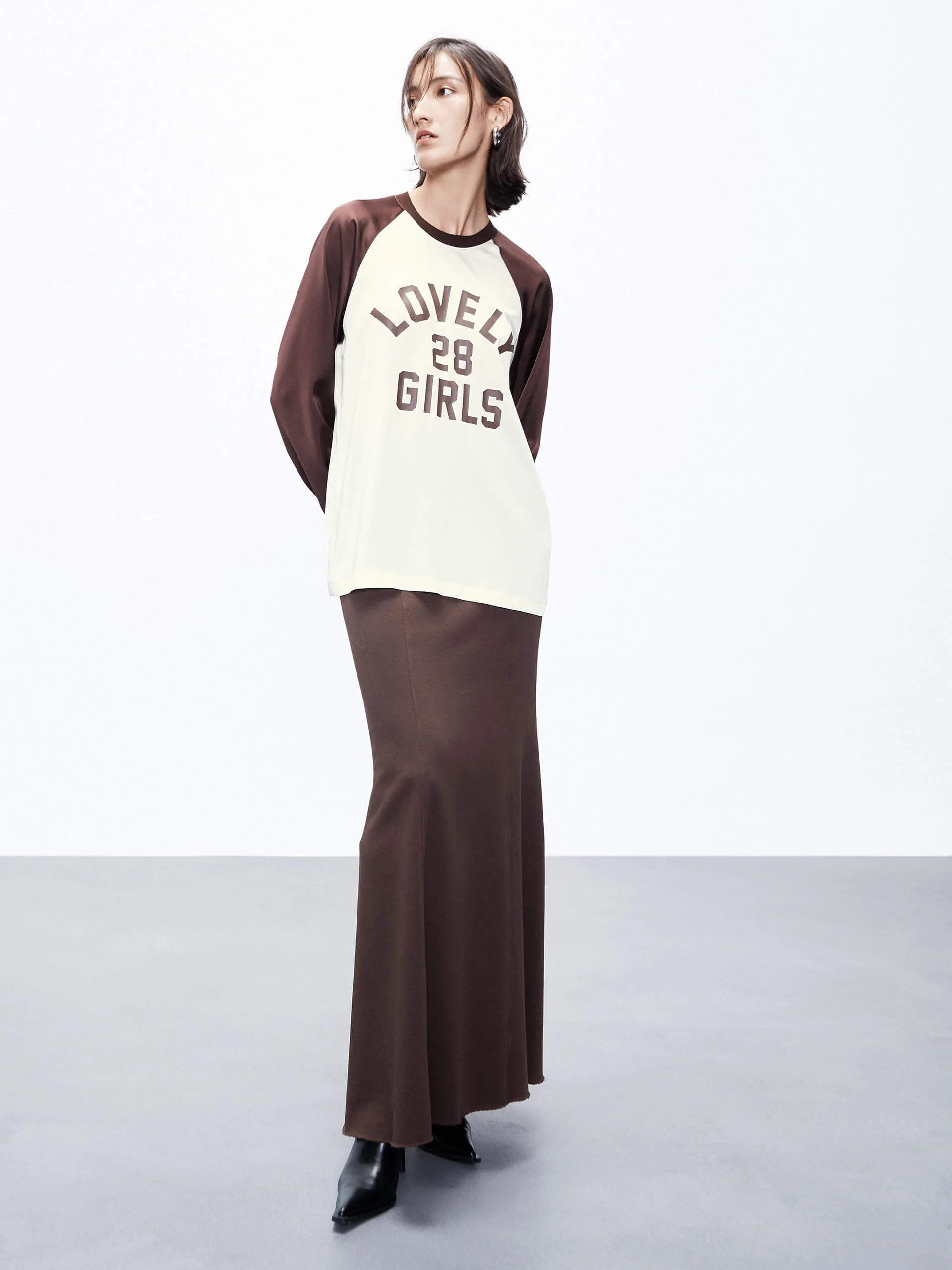 Two Tone Printed Top sold by Mo&Co product image thumbnail 2