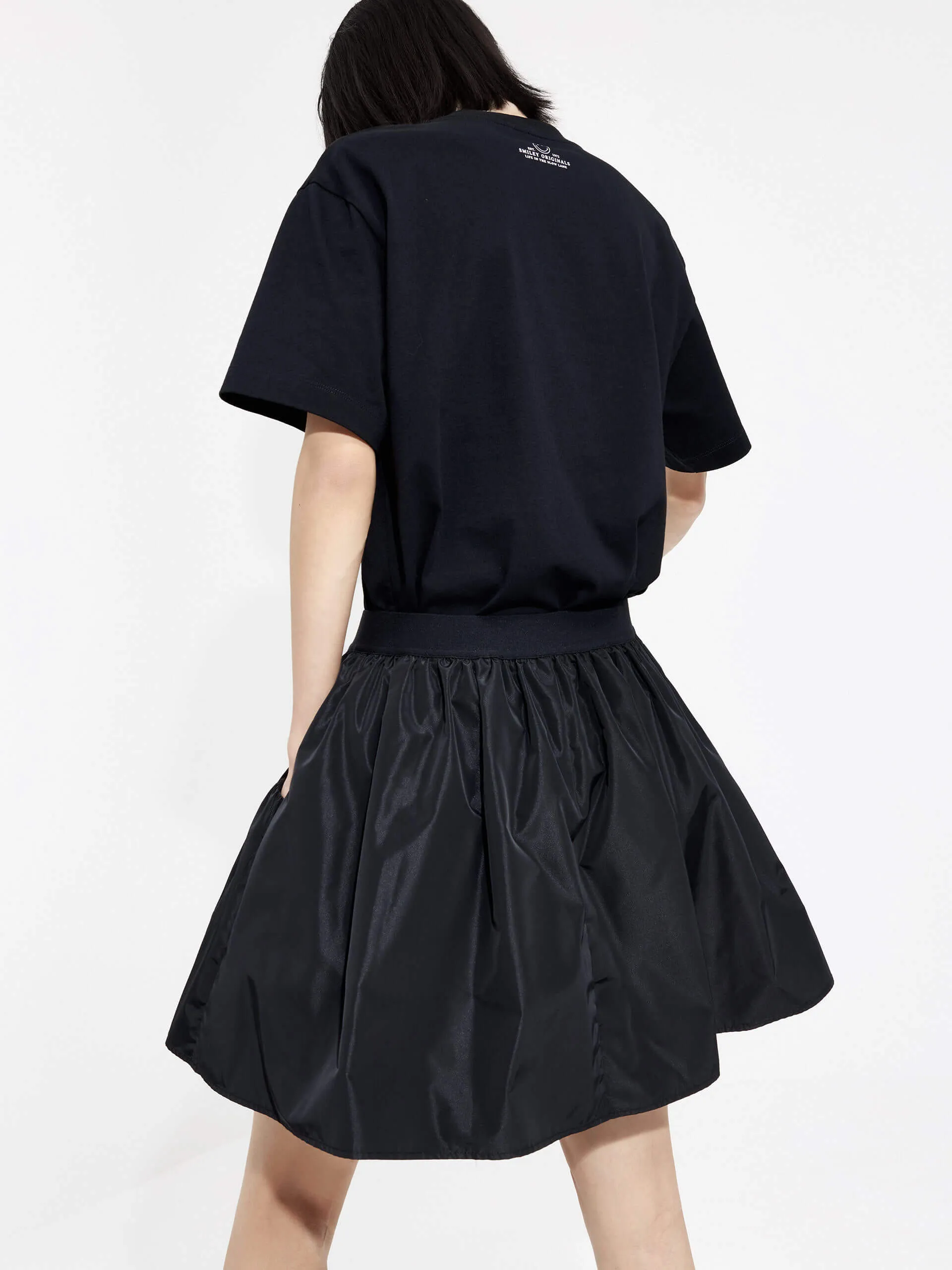 Elastic Waist Pleated Skirt sold by Mo&Co product image thumbnail 2