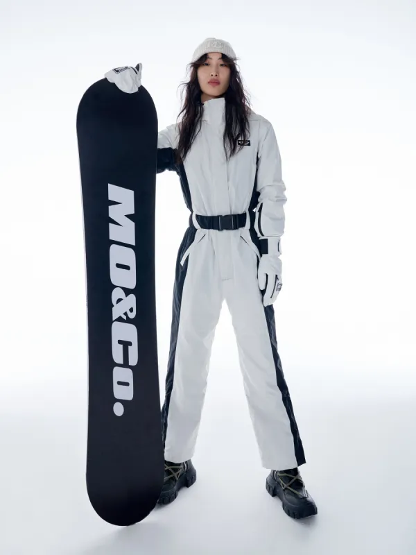 Contrast Hooded Ski Suit sold by Mo&Co