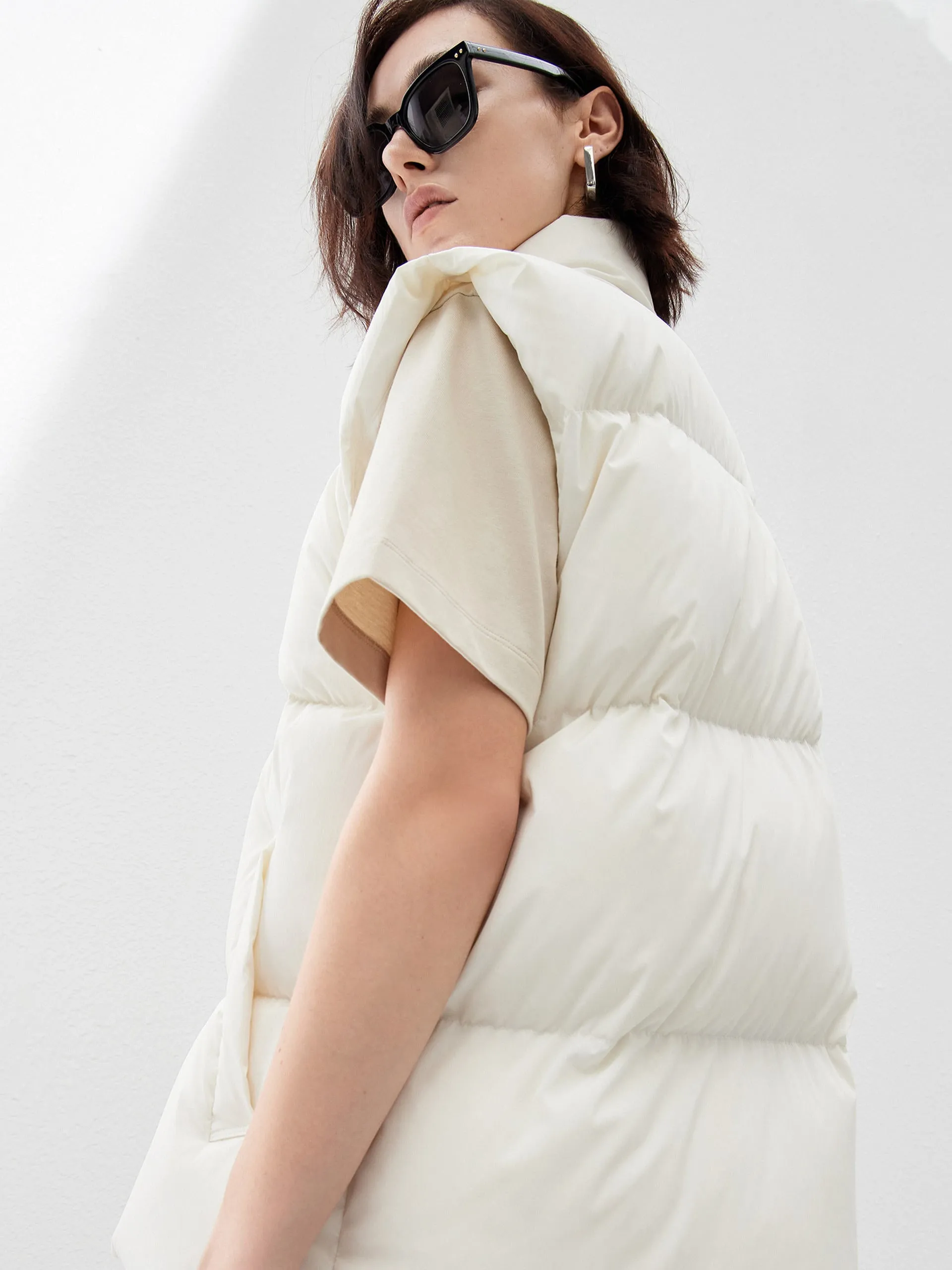 Down Feather Quilted Vest sold by Mo&Co product image thumbnail 5