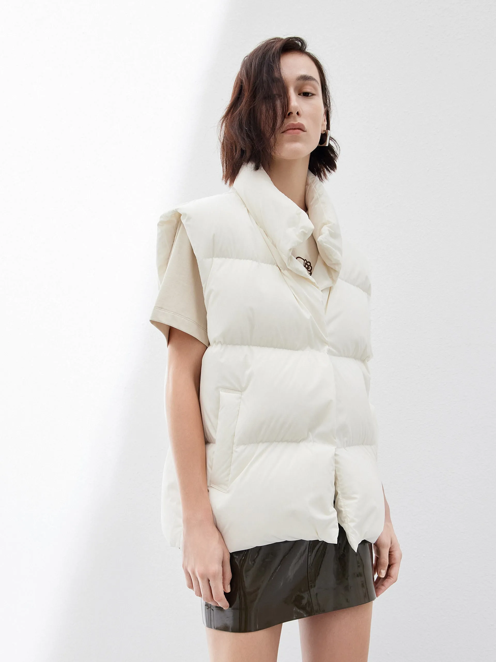 Down Feather Quilted Vest sold by Mo&Co product image thumbnail 3