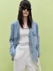 Metal Button Denim Jacket sold by Mo&Co