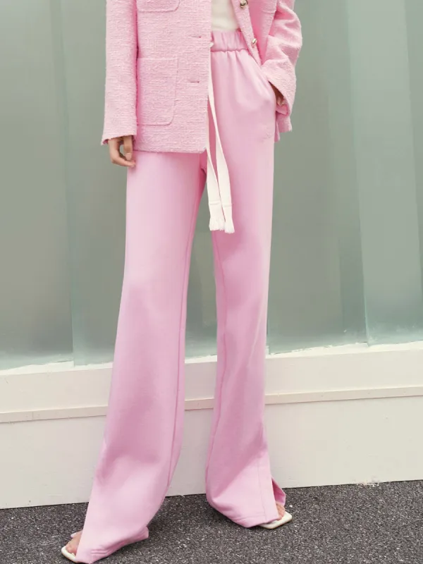 Elasticated Waist Cotton Trousers sold by Mo&Co