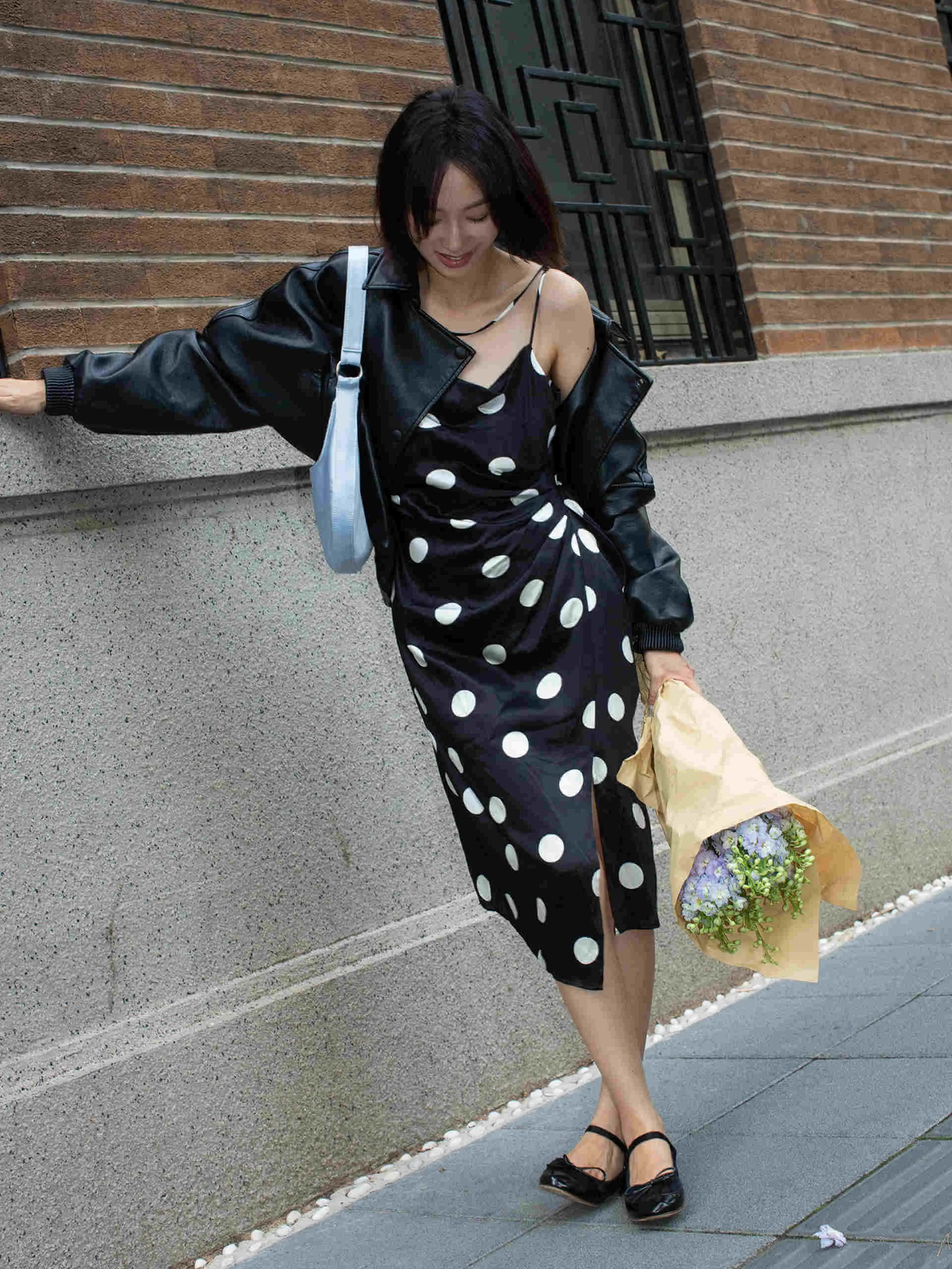 PU Bomber Jacket sold by Mo&Co product image thumbnail 5