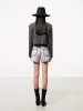 Cropped Wool Blend Blazer sold by Mo&Co