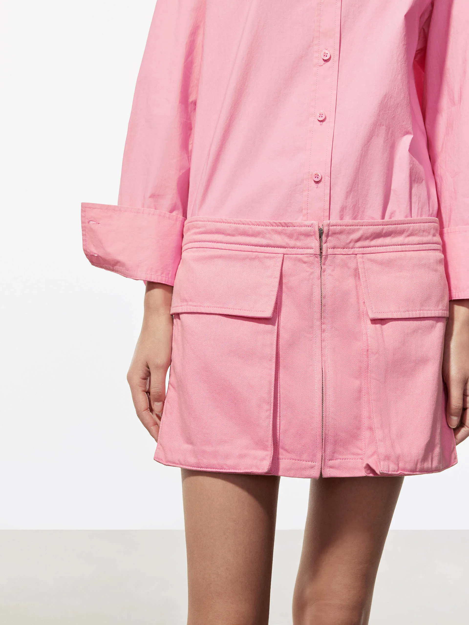 Long Sleeve Mini Dress sold by Mo&Co product image thumbnail 4