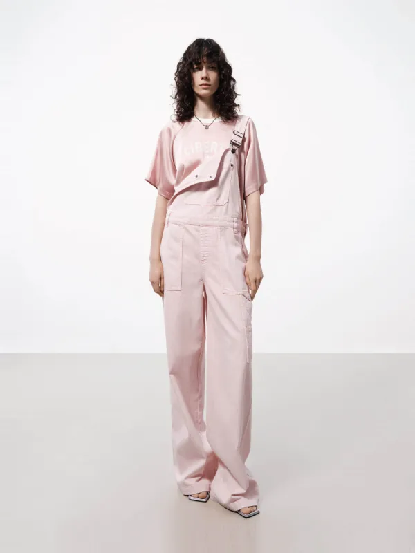 Cargo Style Denim Overalls sold by Mo&Co