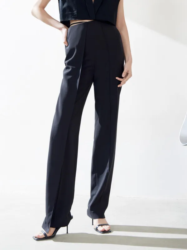 Straight Suit Pants sold by Mo&Co