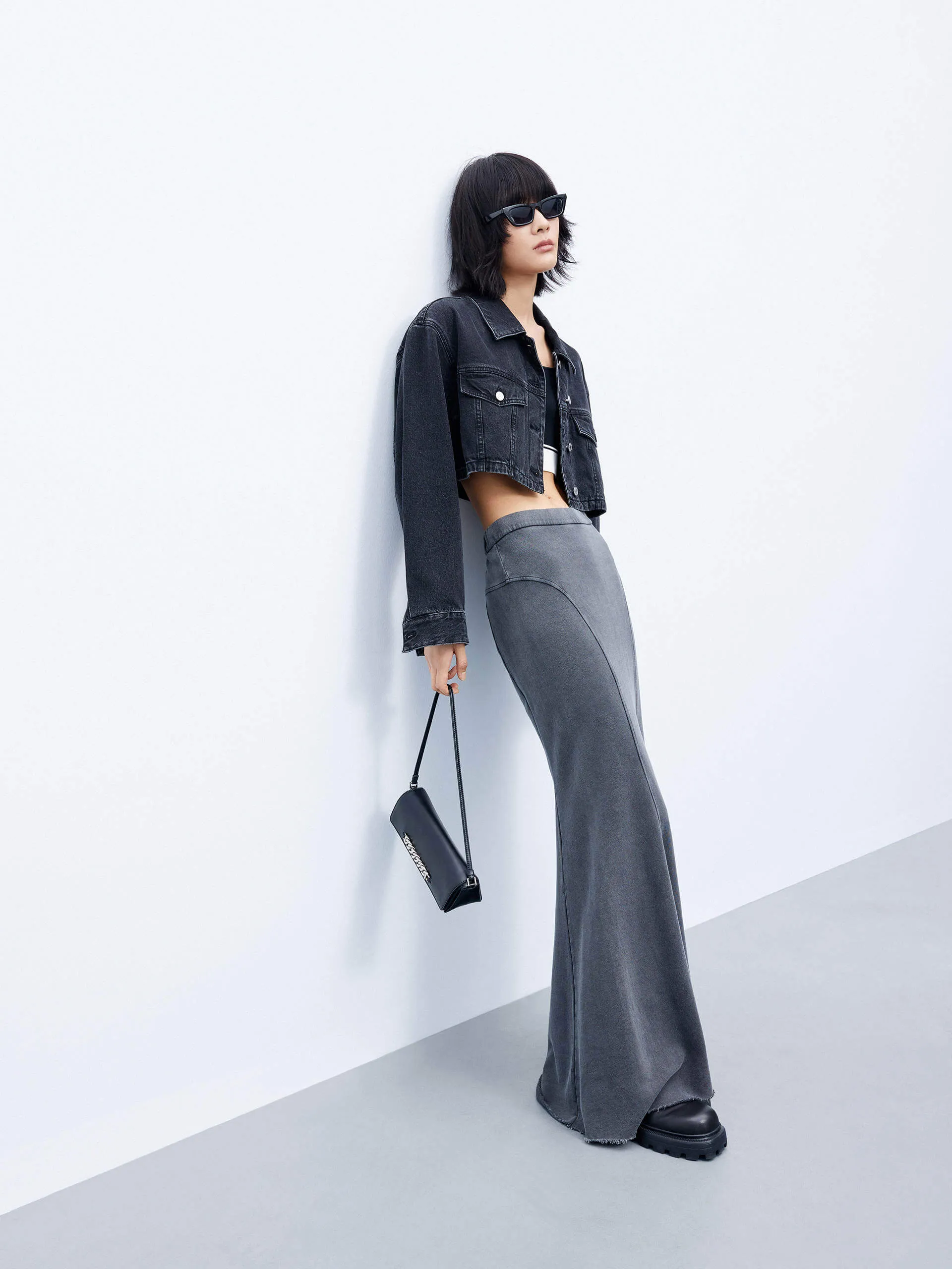 Maxi Mermaid Skirt sold by Mo&Co product image thumbnail 2