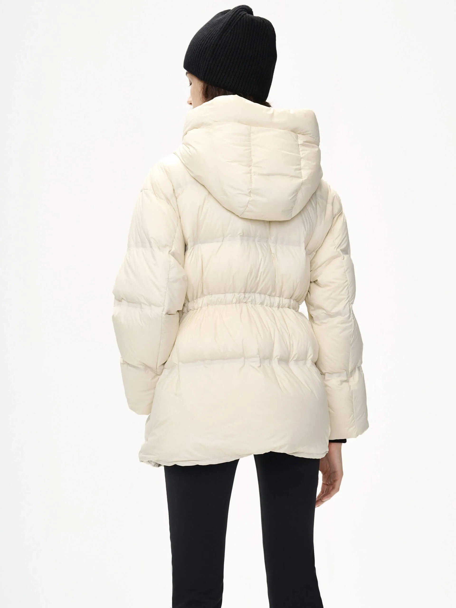 Adjustable Waist Puffer Coat sold by Mo&Co product image thumbnail 3