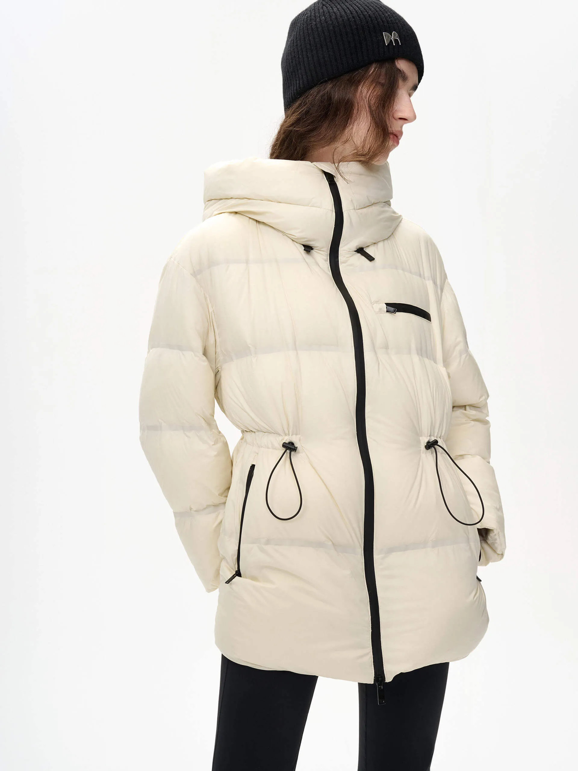 Adjustable Waist Puffer Coat sold by Mo&Co product image thumbnail 2