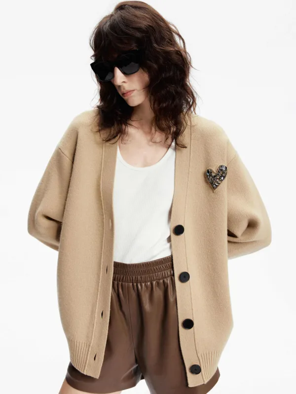 Include Cashmere Knit Cardigan sold by Mo&Co