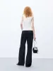 Metal M Detail Ribbed Tank Top sold by Mo&Co