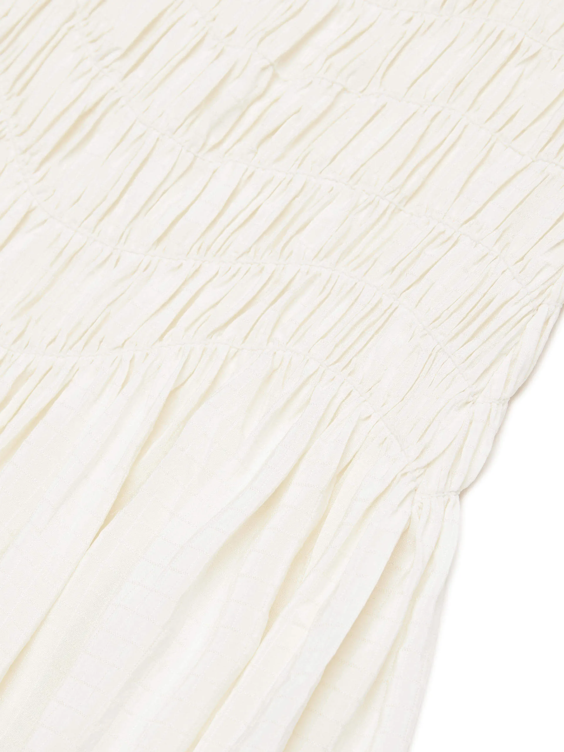 Cut Shoulder Smocked Dress sold by Mo&Co product image thumbnail 5