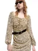 Leopard Print Mini Dress sold by Mo&Co