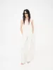Cotton Open Back Jumpsuit sold by Mo&Co
