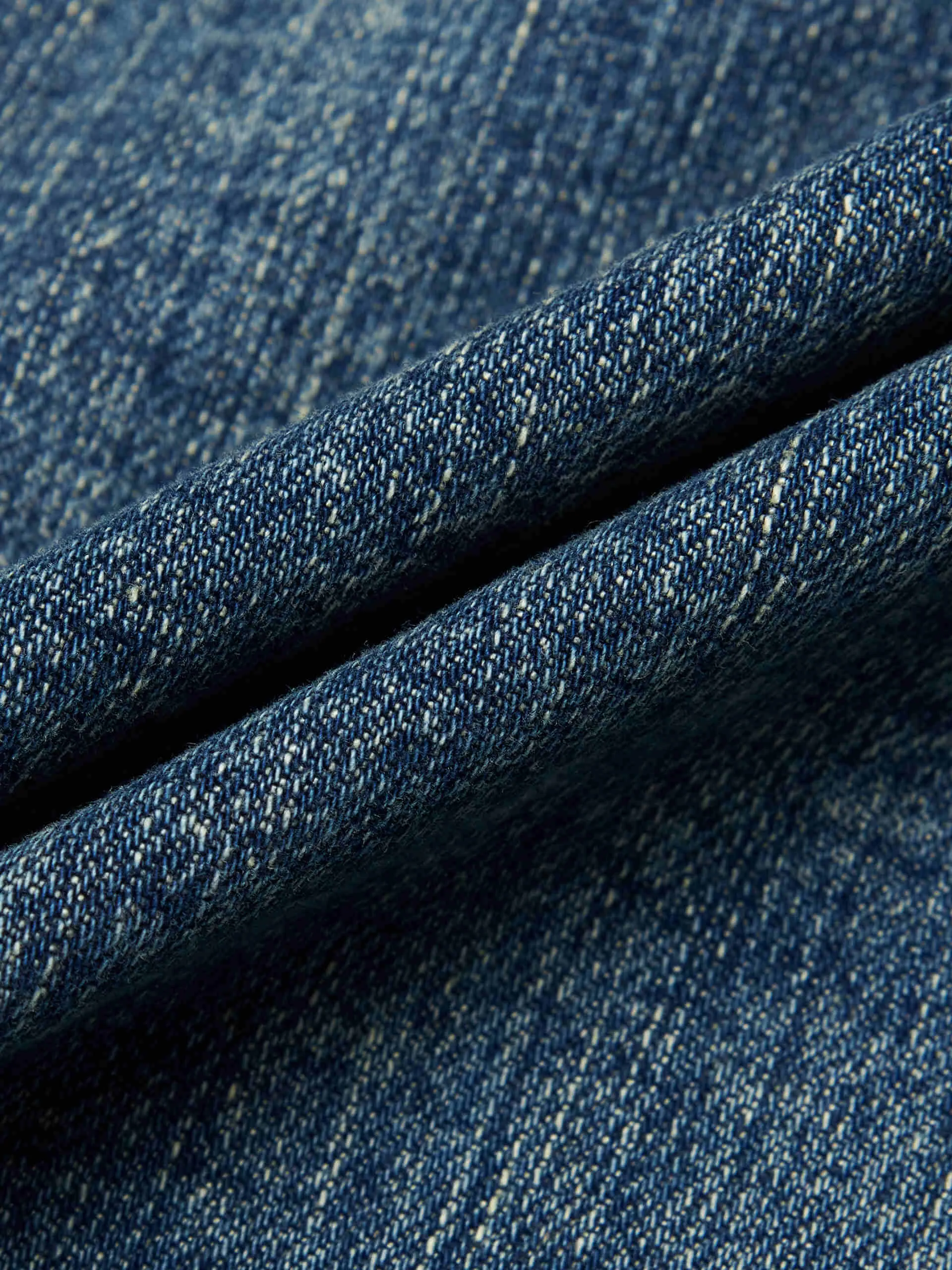 Raw Hem Denim Jacket sold by Mo&Co product image thumbnail 4