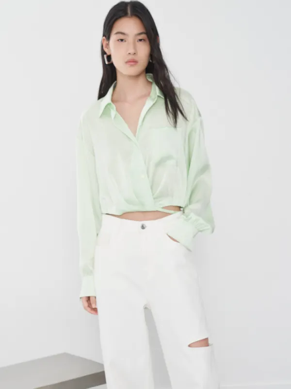 Deconstruct Strap Shirt sold by Mo&Co