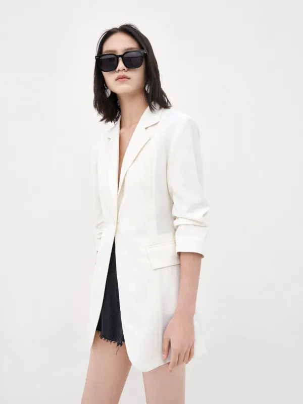 Fitted Tailored Blazer sold by Mo&Co