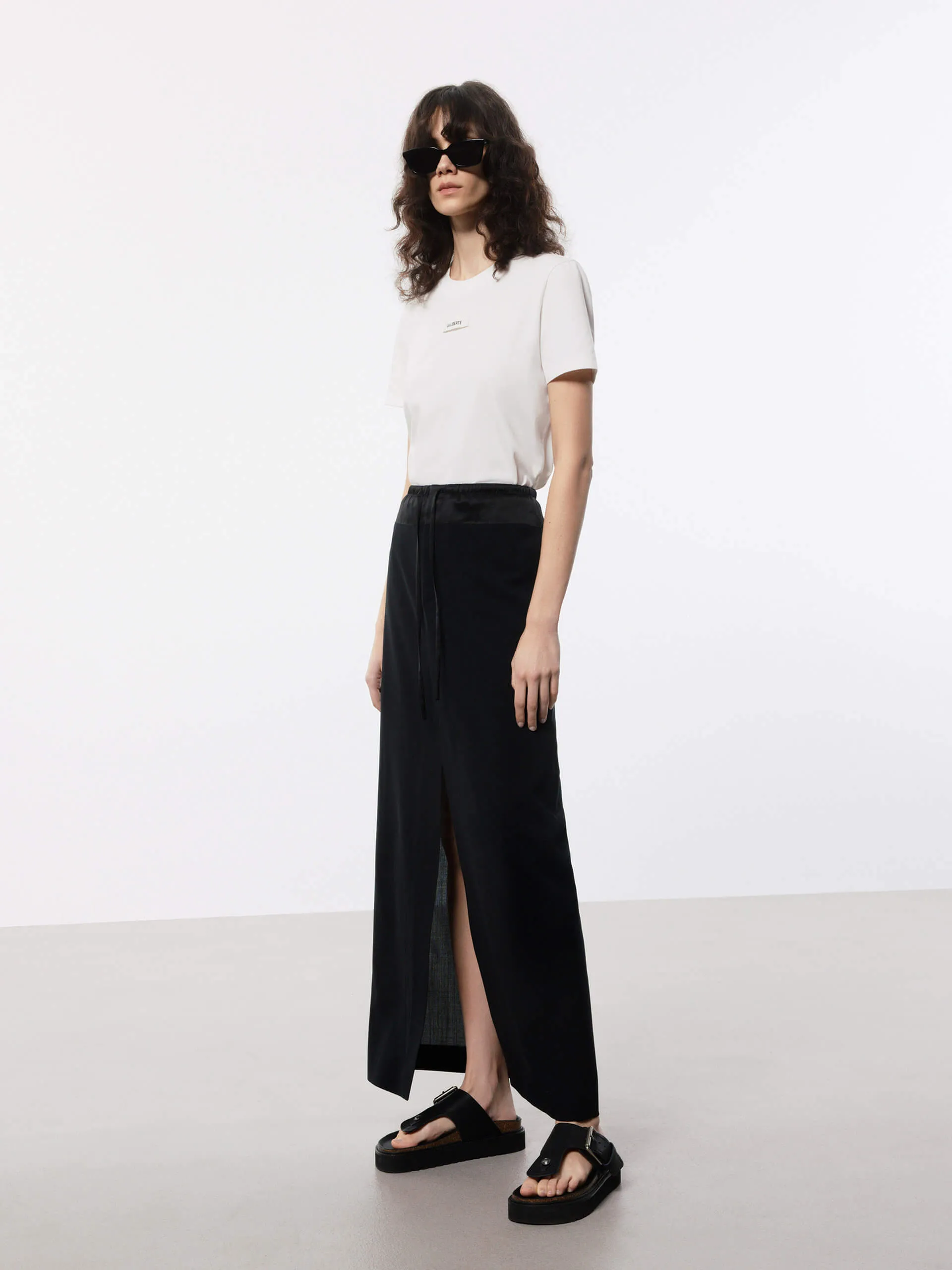 Front Slit Straight Skirt sold by Mo&Co product image thumbnail 2