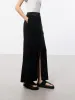 Front Slit Straight Skirt sold by Mo&Co