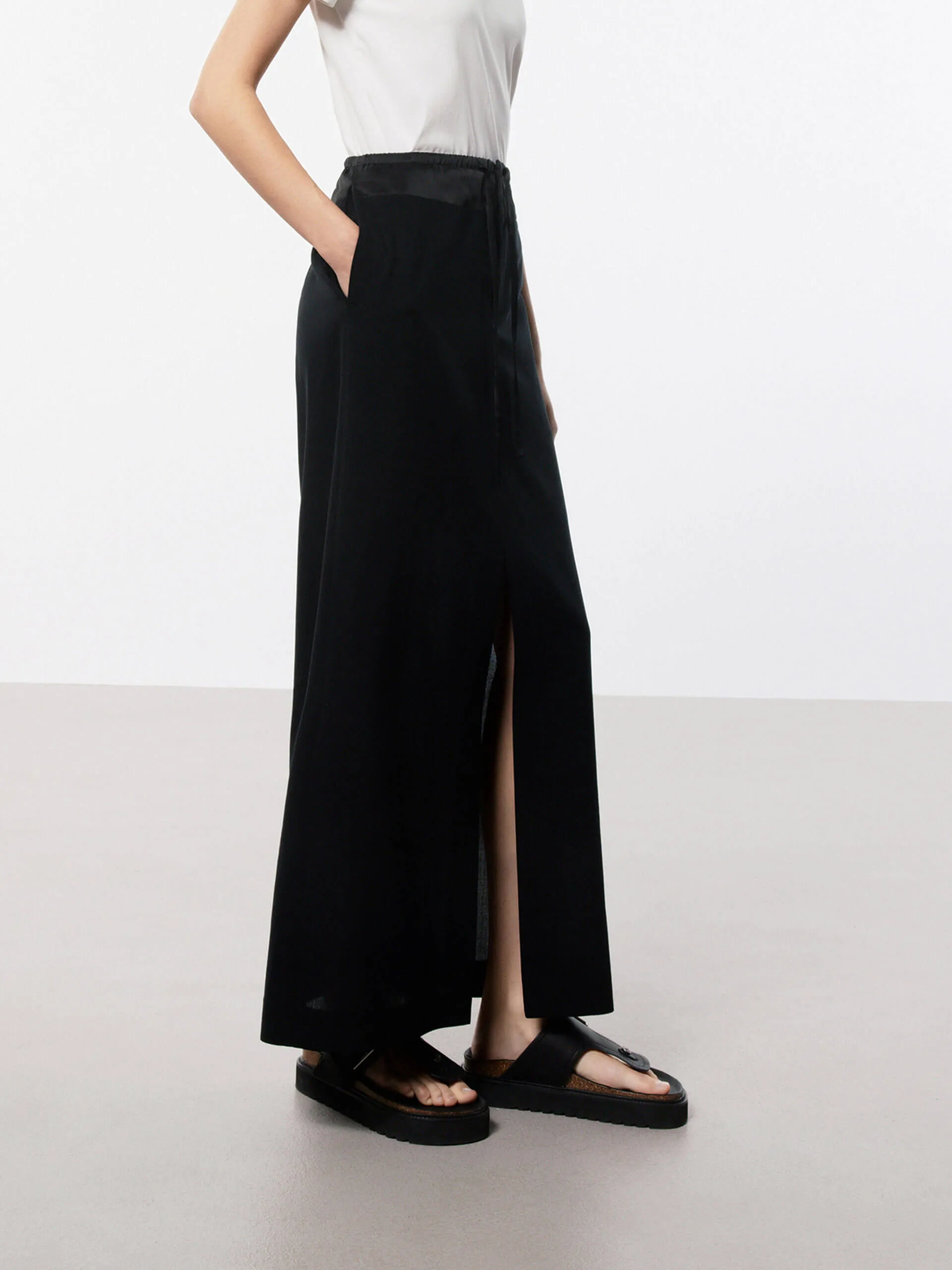 Front Slit Straight Skirt sold by Mo&Co product image thumbnail 3