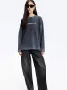Drop Shoulder Rose T-shirt sold by Mo&Co