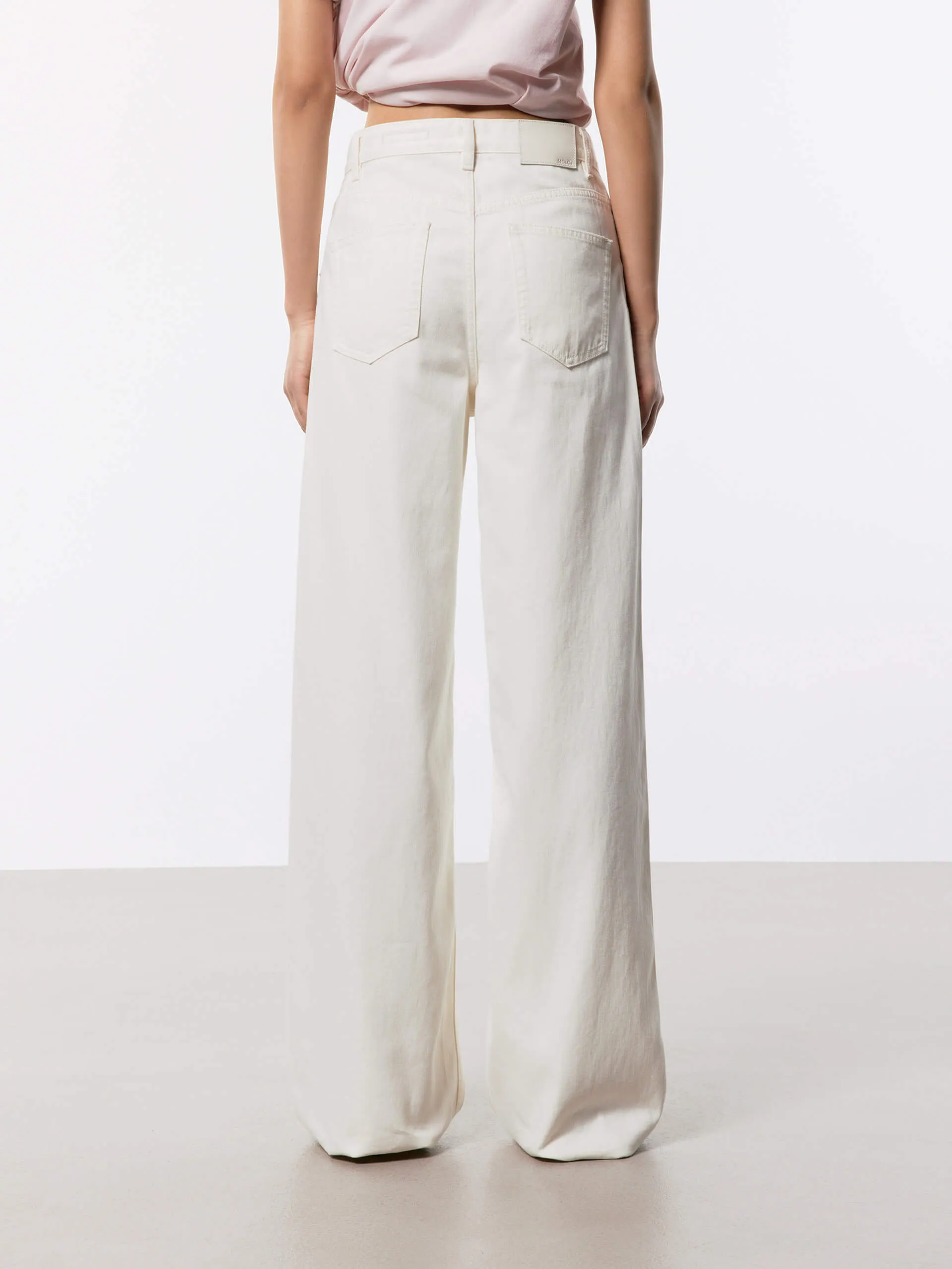 Relaxed Fit Drawstring Jeans sold by Mo&Co product image thumbnail 3