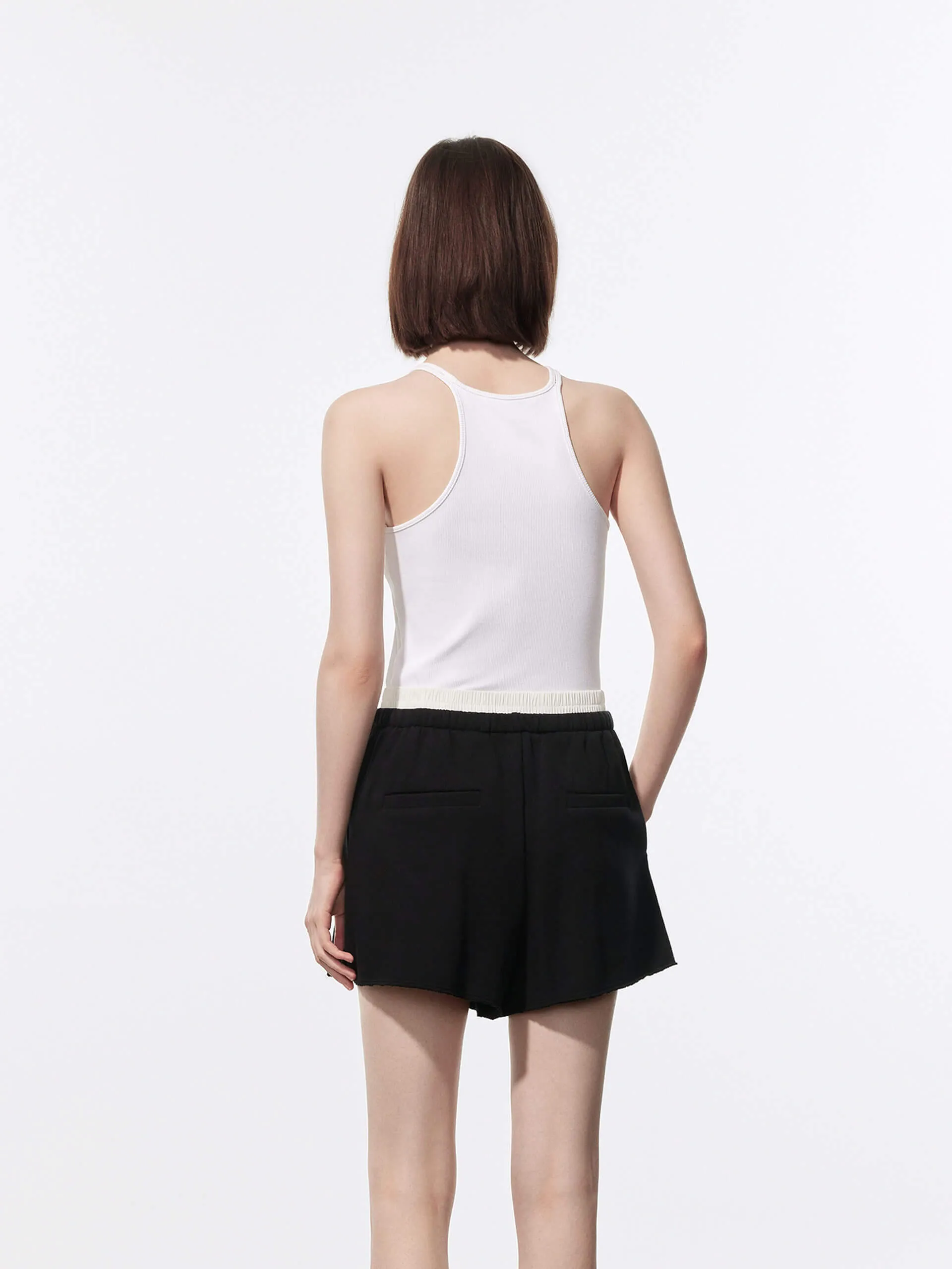 Comfy Stretchy Ribbed Tank sold by Mo&Co product image thumbnail 3
