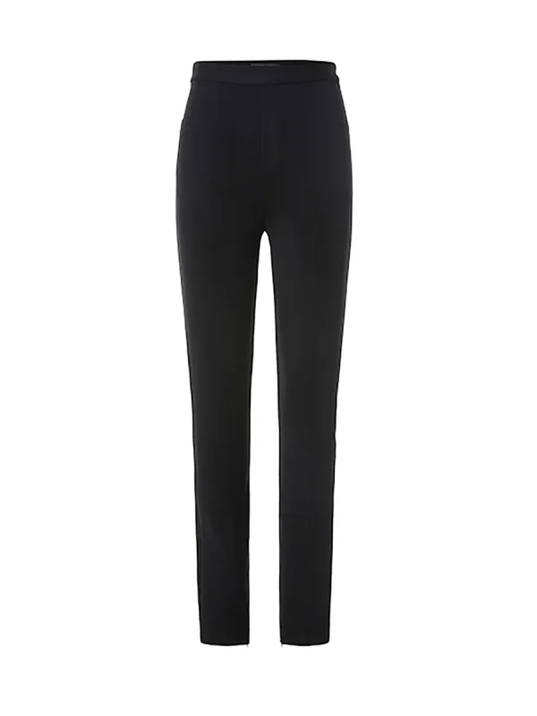 Straight Side Slit Pants sold by Mo&Co