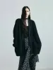 Wool Blend Mid Knit Cardigan sold by Mo&Co