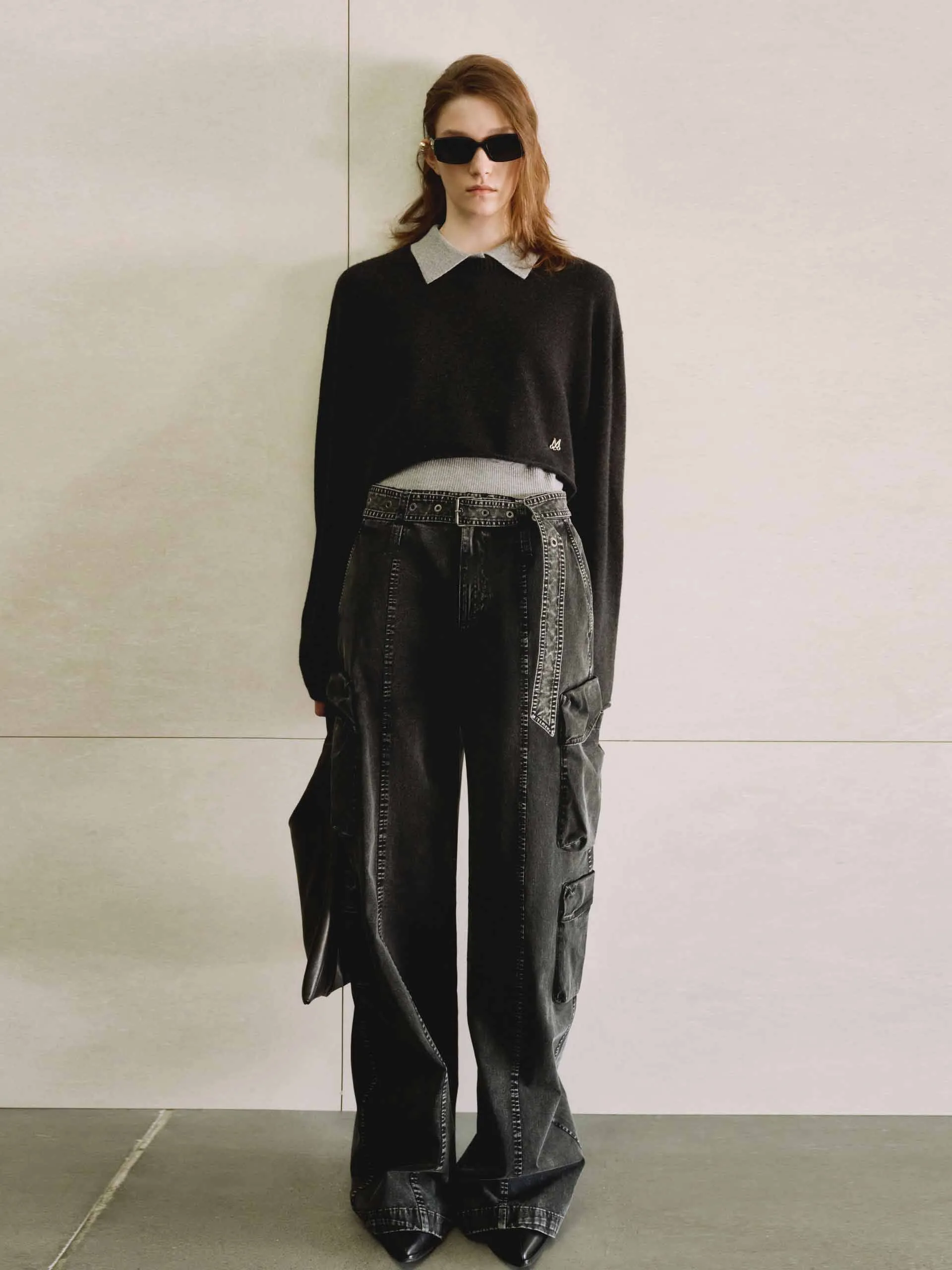 Contrast Detail Knit Top Set sold by Mo&Co product image thumbnail 2