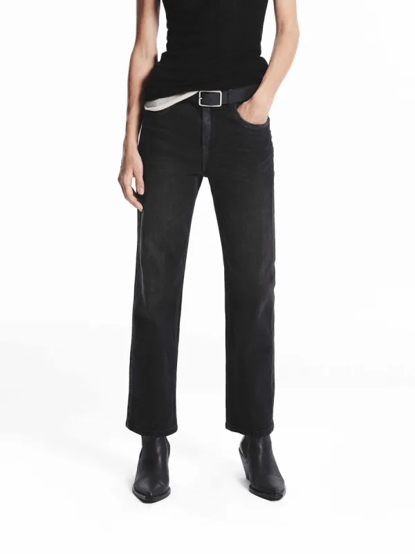 Slightly Stretchy Ankle Jeans sold by Mo&Co