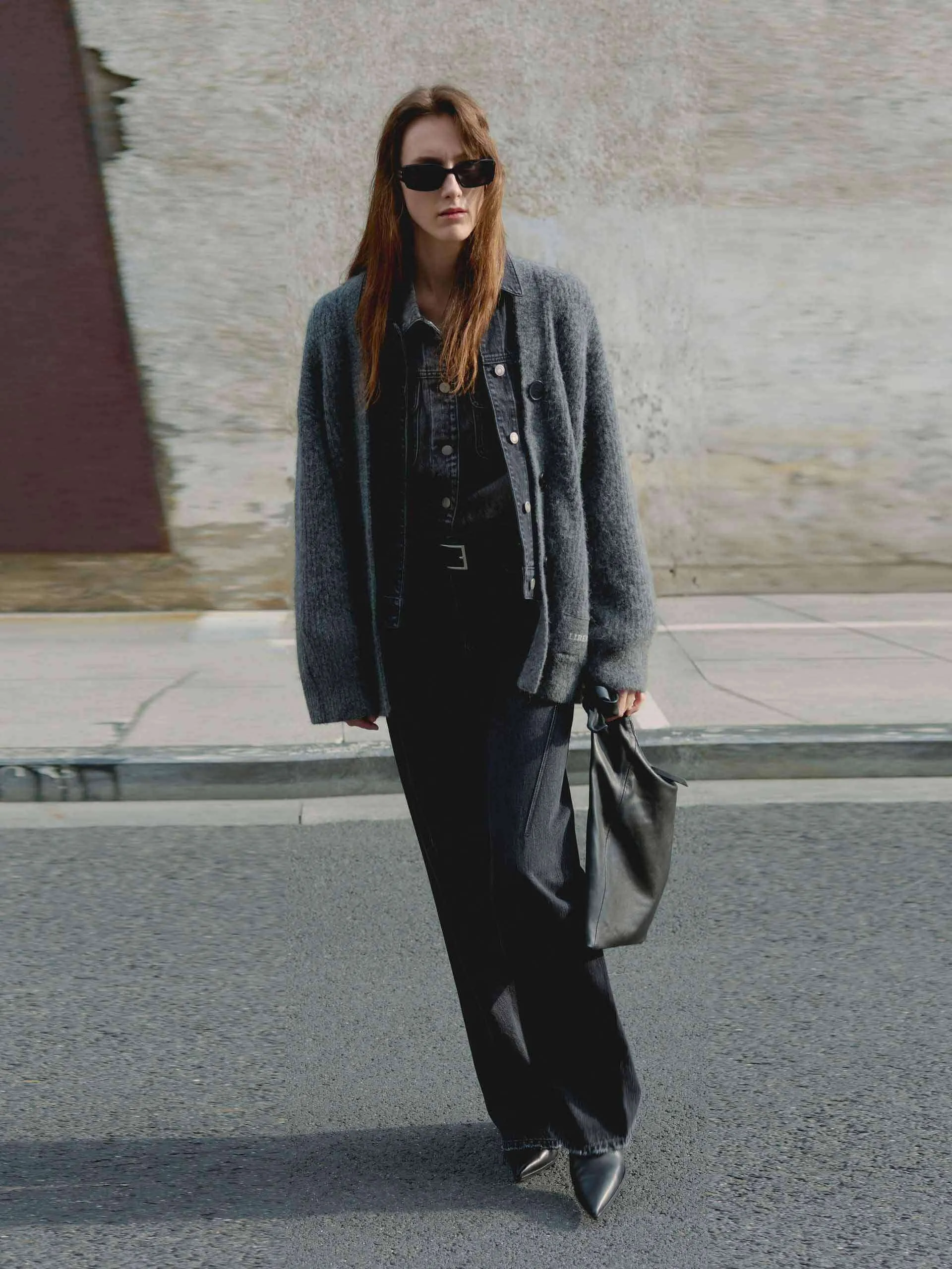 Raw Hem Straight Jeans sold by Mo&Co product image thumbnail 2