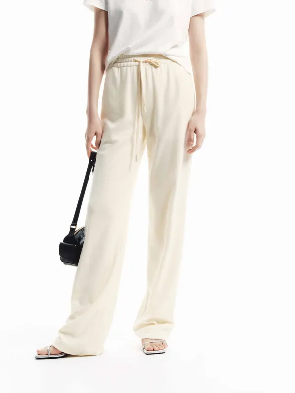 Cotton Blend Drawstring Pants sold by Mo&Co
