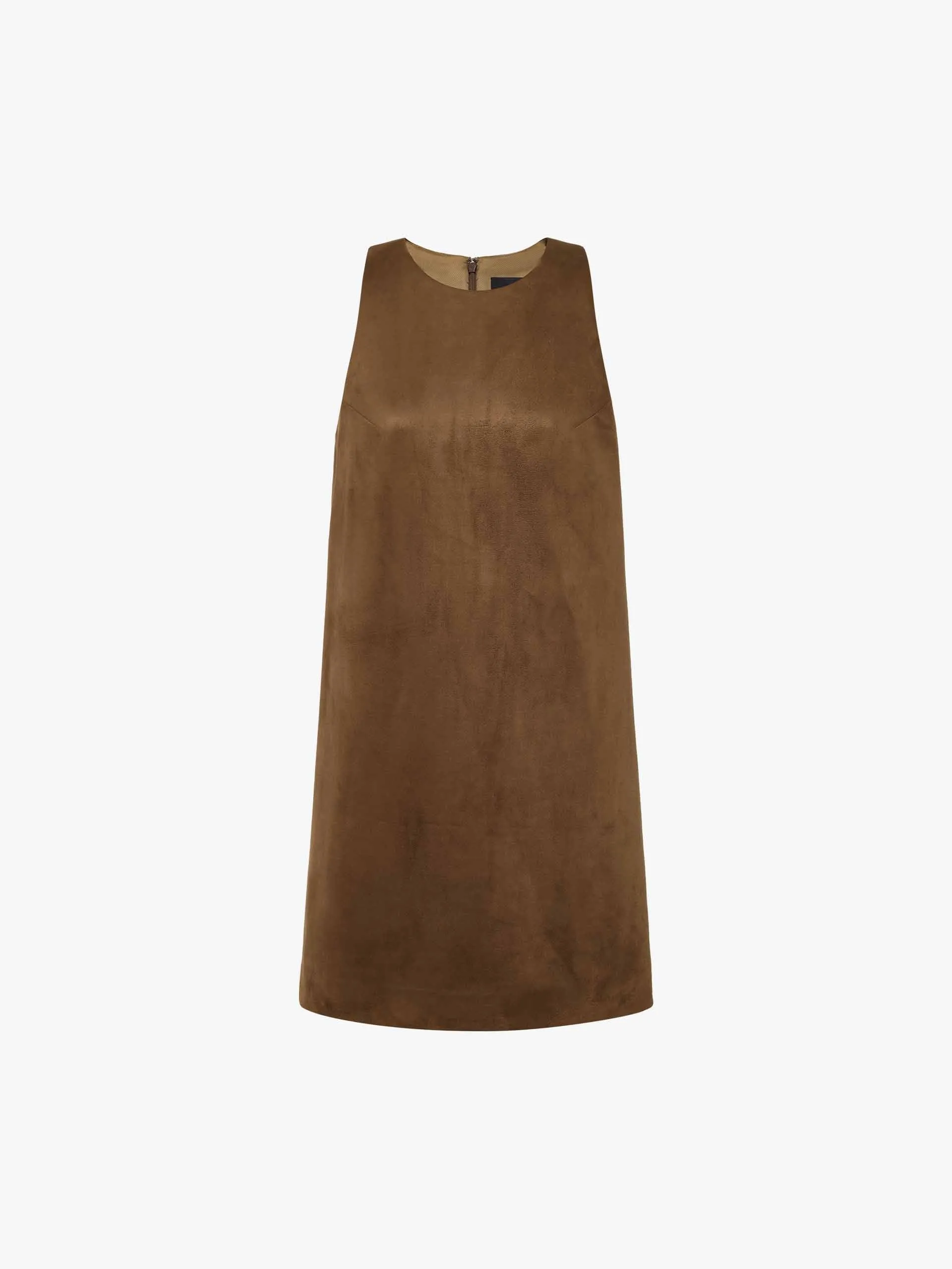 Sleeveless Suede Dress sold by Mo&Co product image thumbnail 5