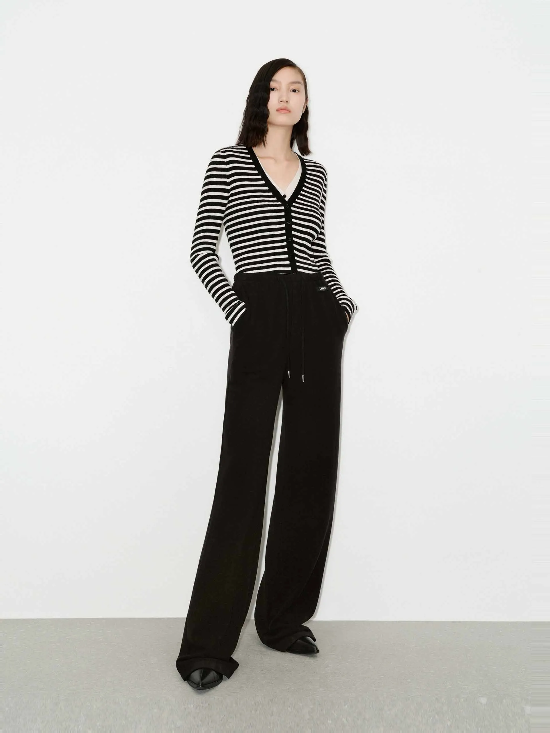 Drawstring Waist Loose Pants sold by Mo&Co product image thumbnail 2