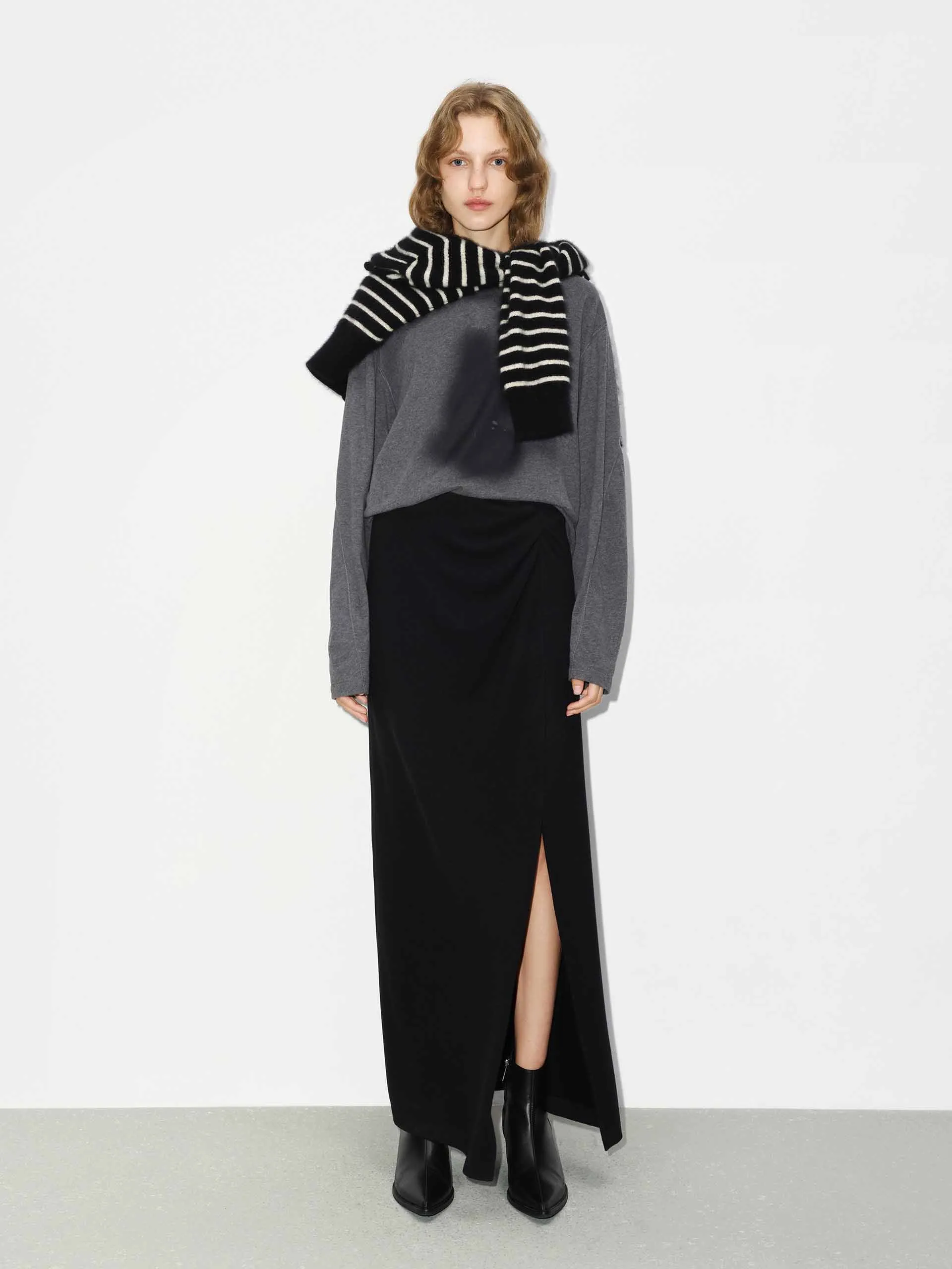 Maxi Side Slit Skirt sold by Mo&Co product image thumbnail 2