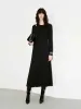 Cut Shoulder Midi Dress sold by Mo&Co