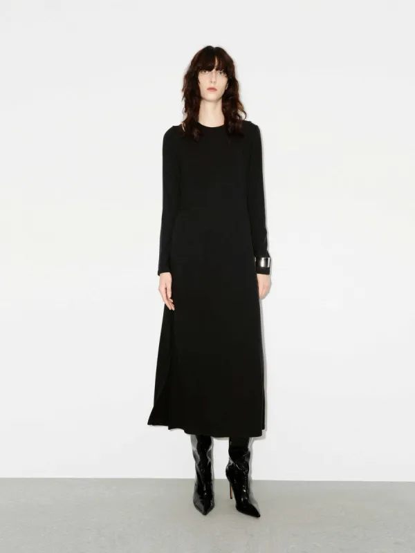 Cut Shoulder Midi Dress sold by Mo&Co