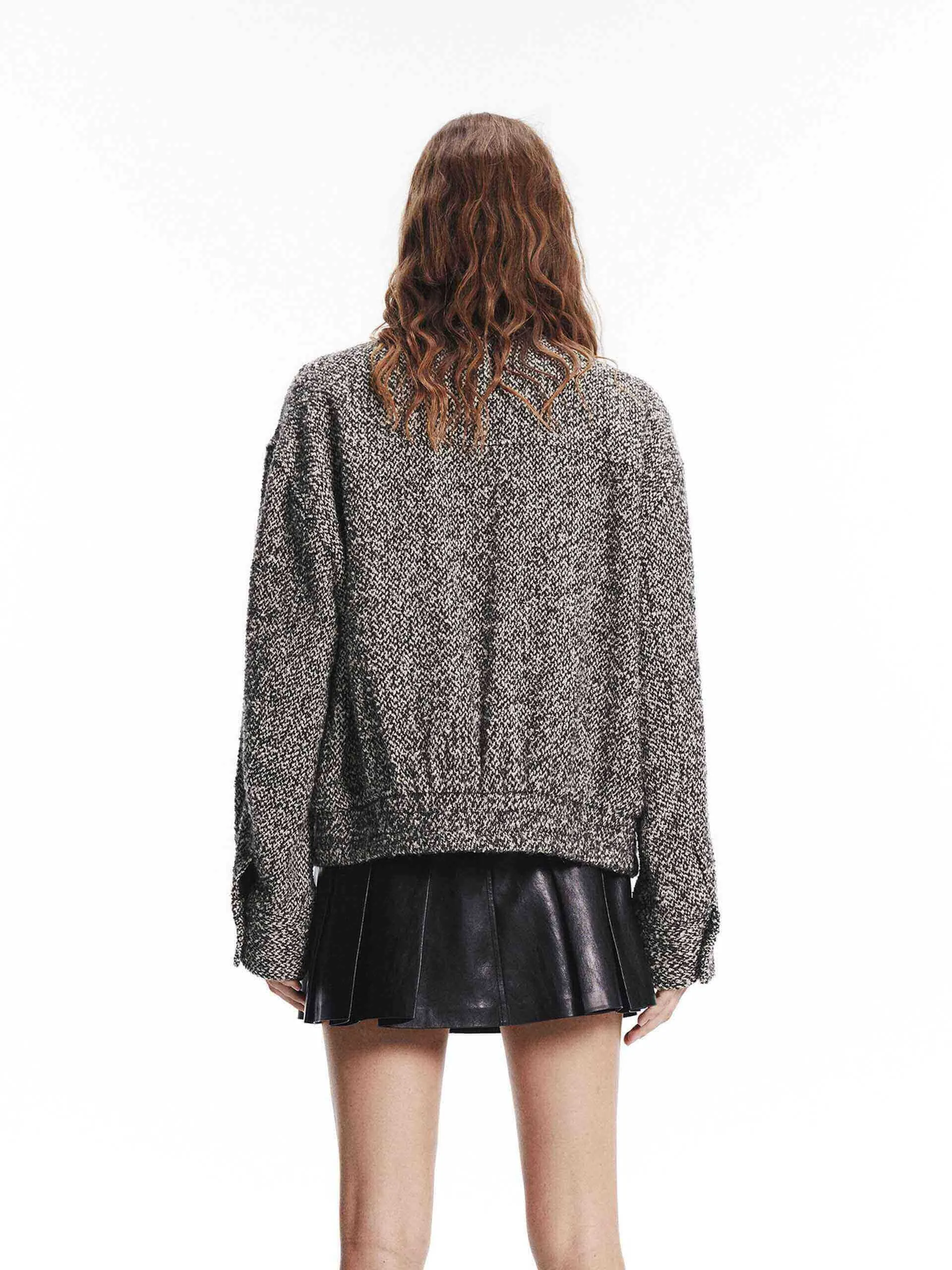 PU Collar Regular Jacket sold by Mo&Co product image thumbnail 4