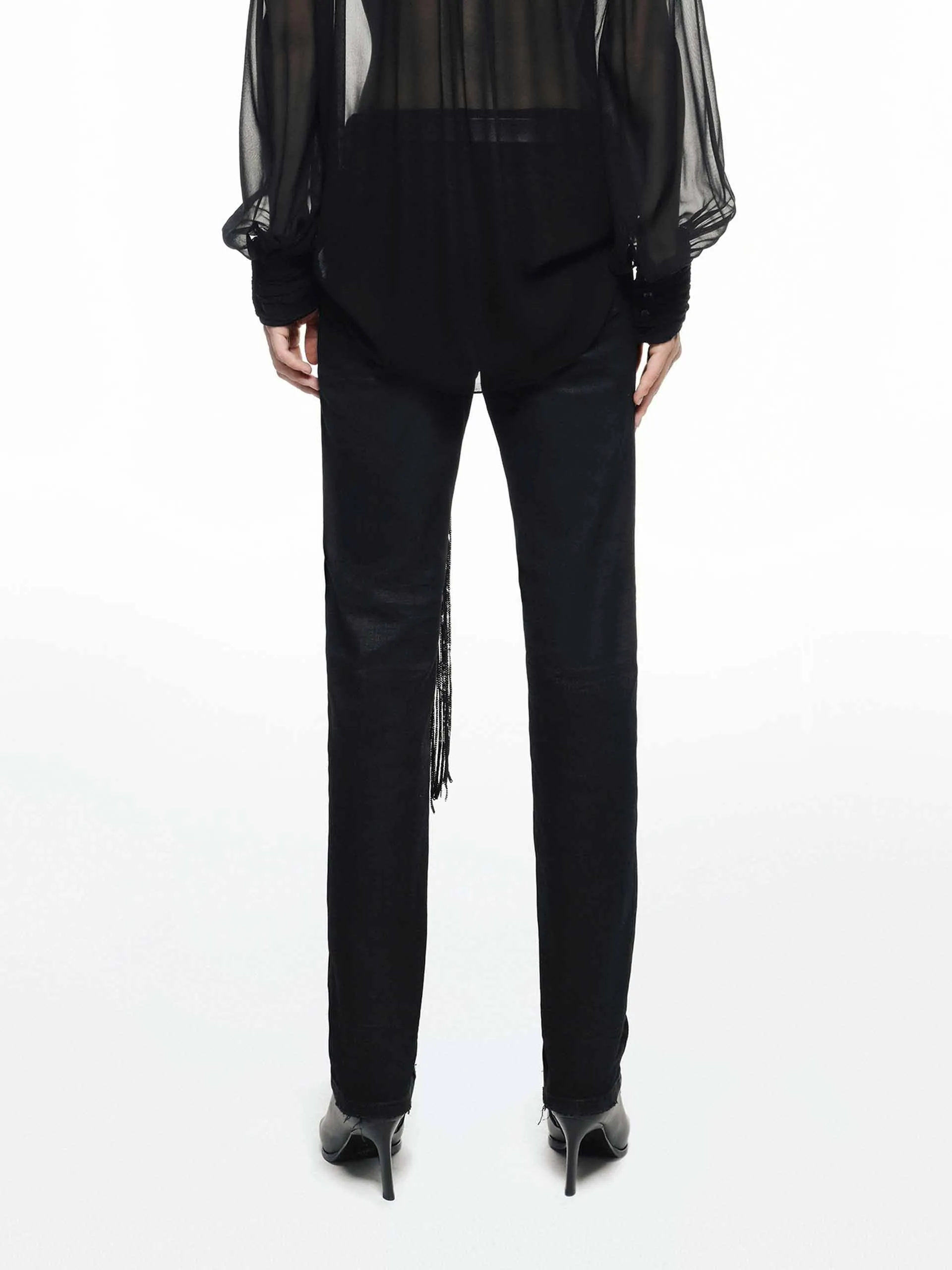 Classic Black Skinny Jeans sold by Mo&Co product image thumbnail 3