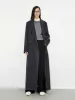 Merino Wool Long Overcoat sold by Mo&Co