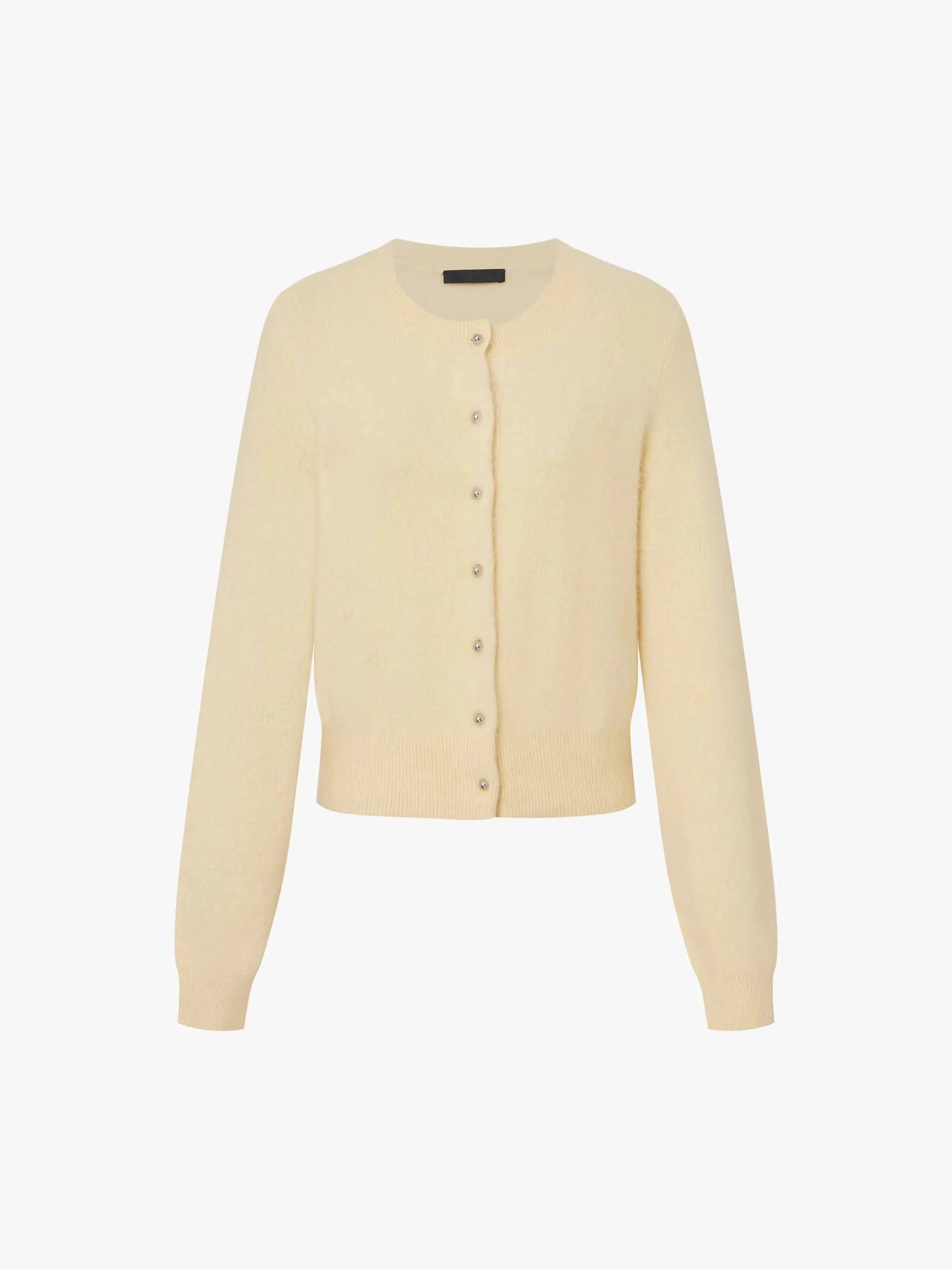 Wool Blend Button Cardigan sold by Mo&Co product image thumbnail 5