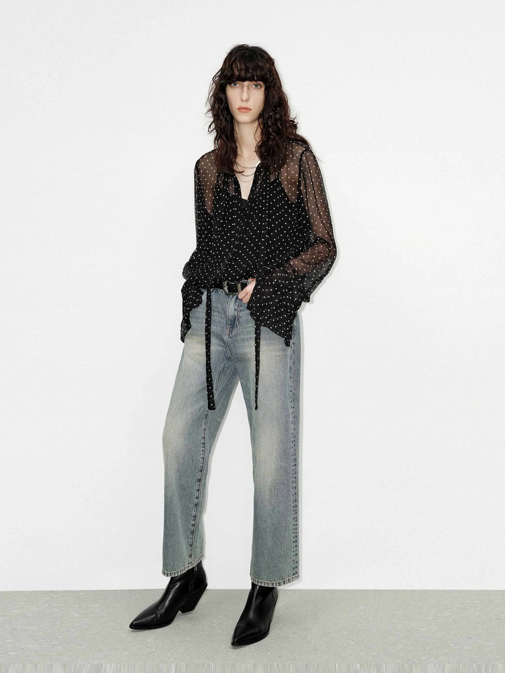 Tie Polka Dot Shirt sold by Mo&Co product image thumbnail 2